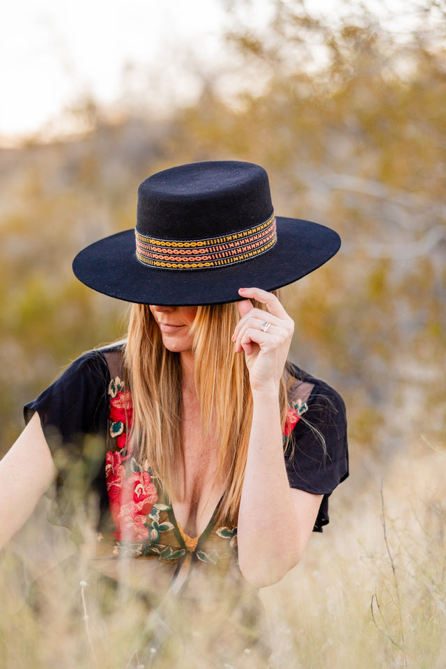 Black Spanish Hat