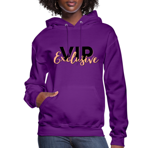 Womens Hoodie - Pullover Hooded Sweatshirt - Graphic/vip Exclusive